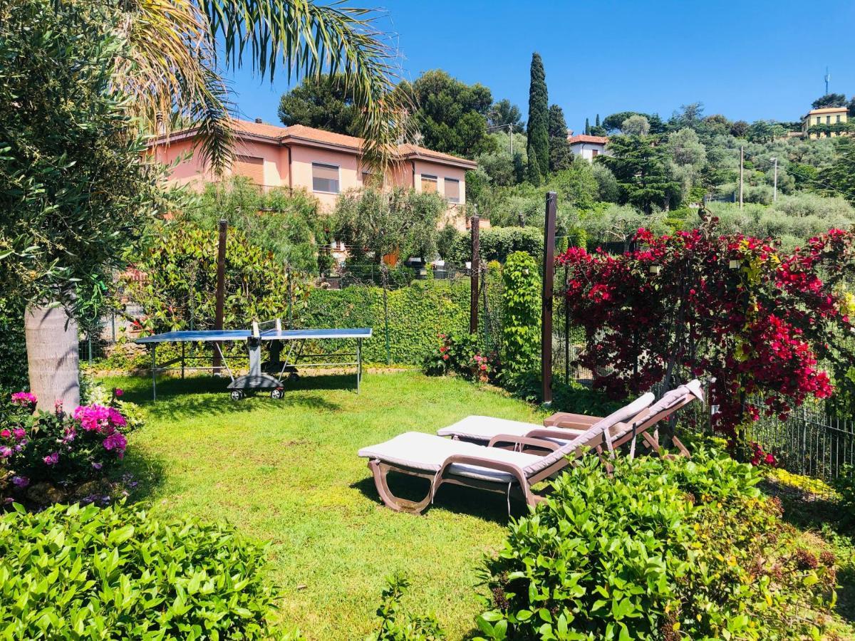 Le Jardin Sur Mer Avec Bike Et Mtb Tour Imperia Exterior foto