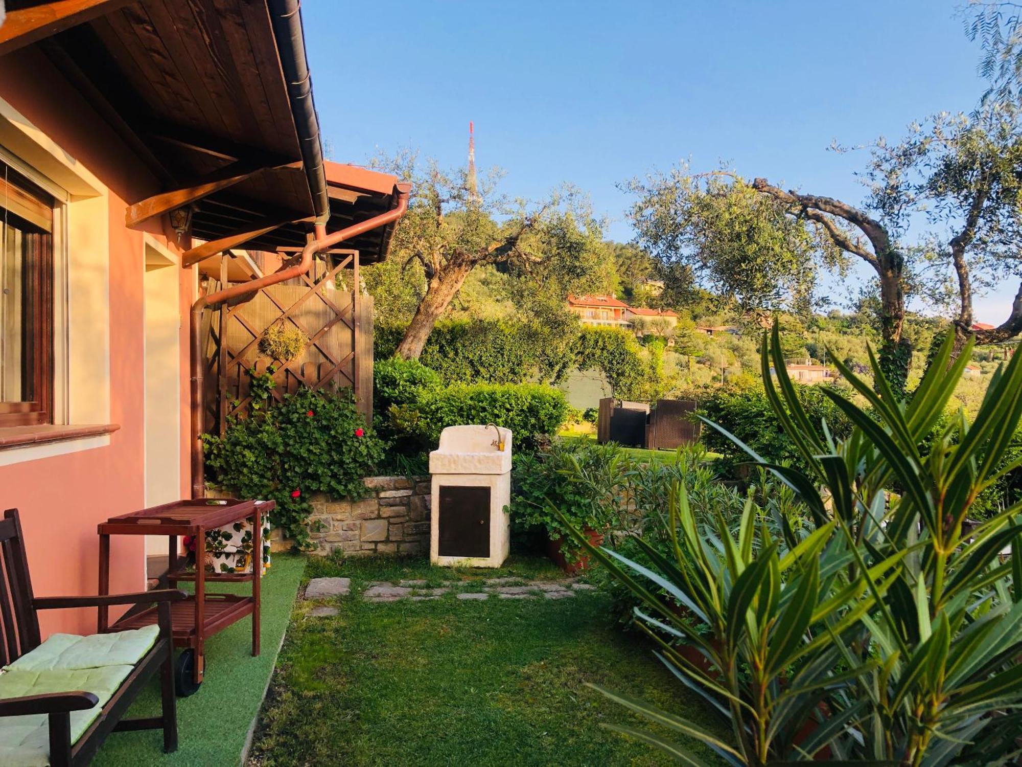 Le Jardin Sur Mer Avec Bike Et Mtb Tour Imperia Exterior foto